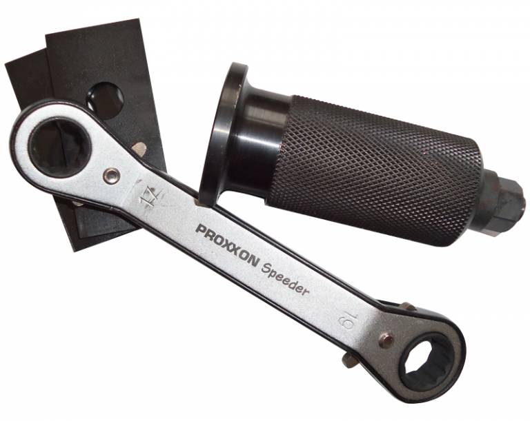 Cylinder Lock Puller (Puller, Plates, Ratchet) Locksmith Tools