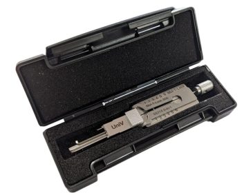 UNI-V Lishi Style Mul-T-Lock 2-in-1 Decoder and Pick for Breaksecure 3DS - Image 2