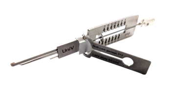 UNI-V Lishi Style Mul-T-Lock 7x7 Garrison, Integrator & Pioneer+ Pick
