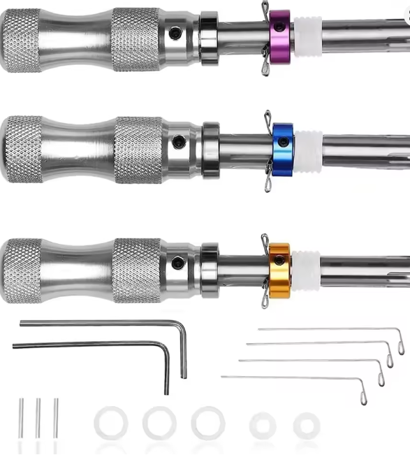 HUK 7 Pin Tubular Lock Pick Set - Image 3