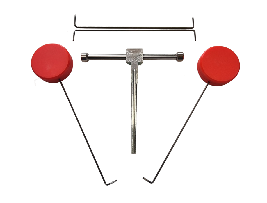 GJ Locks Universal Gauge Curtain Pick